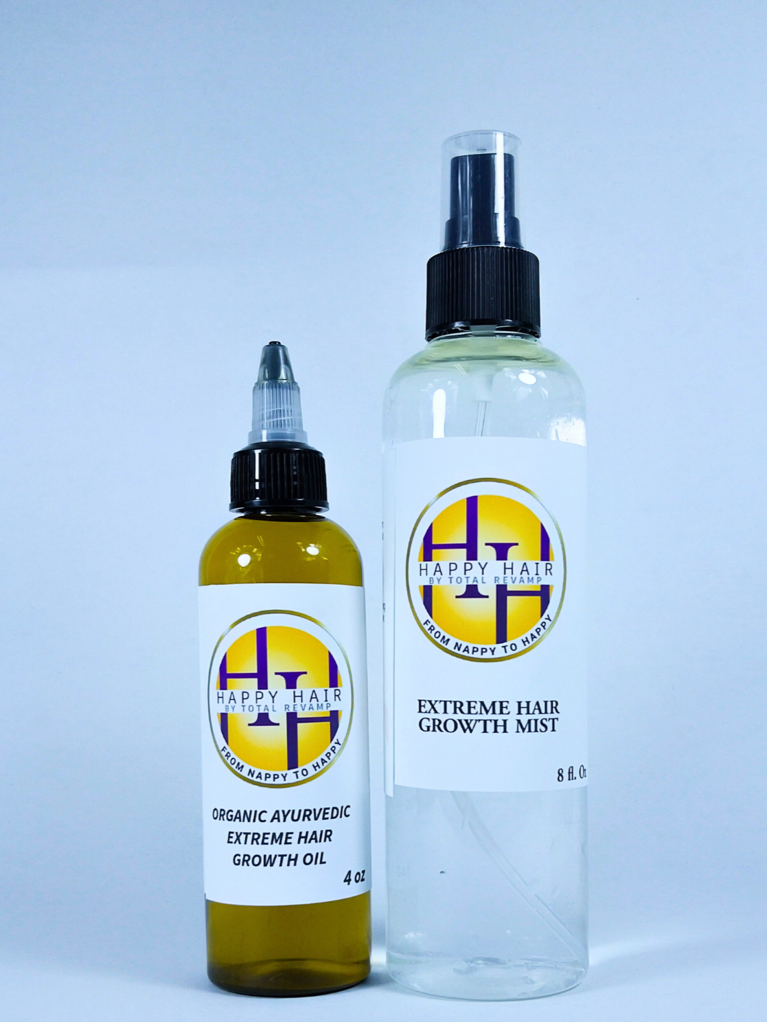 Organic Ayurvedic (4 oz) Oil and Mist (8 oz) Package