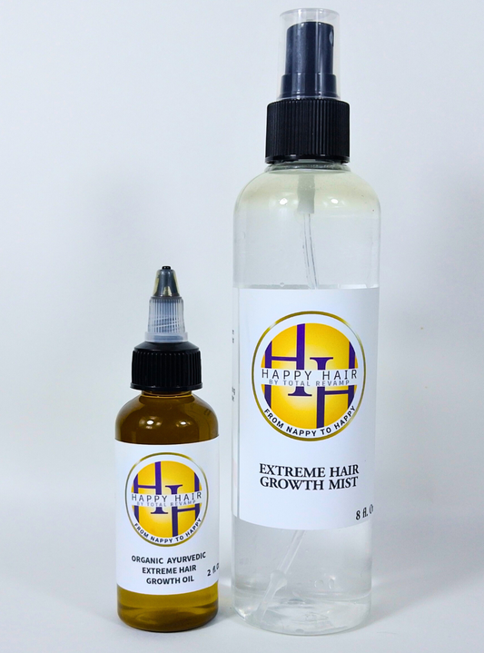 Organic Ayurvedic (2 oz) Oil and Mist (8 oz) Package