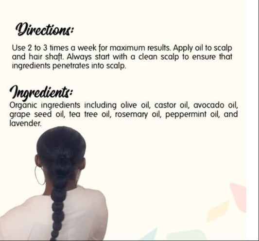 Organic Basic Extreme (4 oz ) Hair Oil